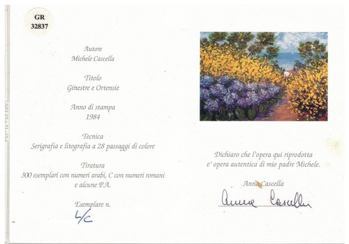 Quadro michele casce - michele,