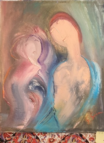 George secan dipinto olio - dipinto,