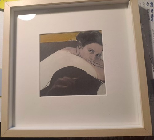 Donna trans sofà quadro - donna, su
