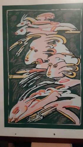 Ernesto treccani serigrafia - ernesto, a
