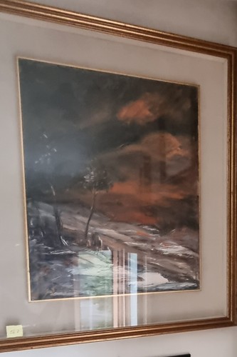 George secan dipinto - olio, su