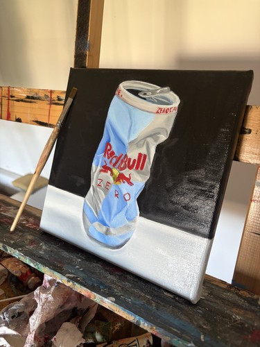 Dipinto olio la redbull - la,