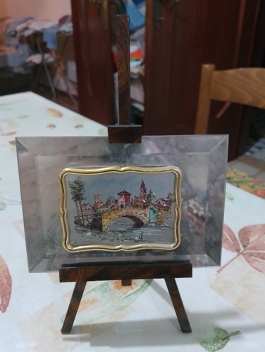 Quadretto con paesaggio - con,