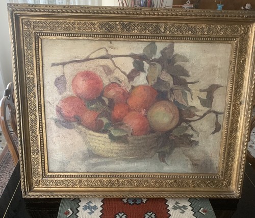 Quadro con dipinto natura - con, “natura
