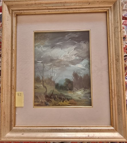 George secan dipinto olio - secan, su