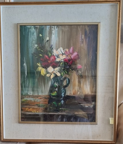 George secan dipinto olio - secan, su