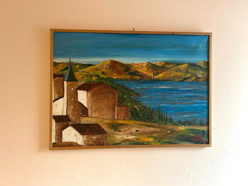 Quadro dipinto olio - quadro, ad