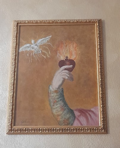 Quadro dipinto a tempera - •,