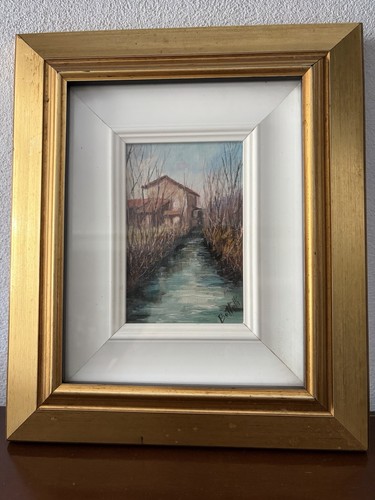 Quadro olio tela bottelli - su,