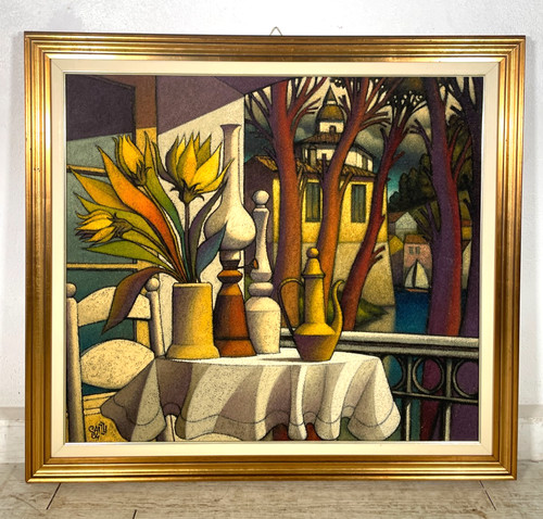 Grande quadro firmato - grande,