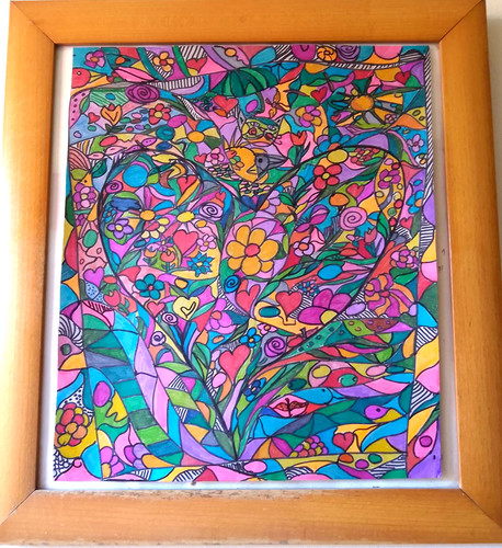 Quadro cartoncino pop - su,