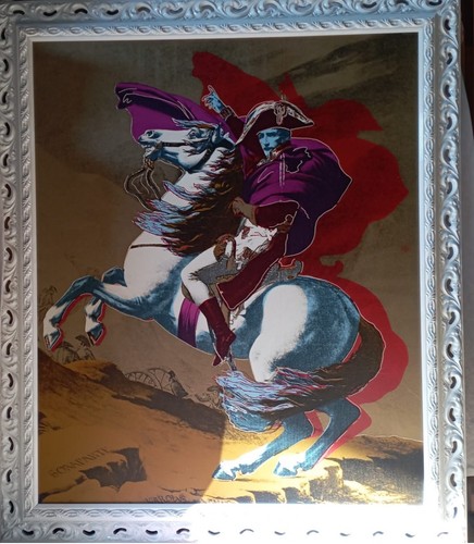 Quadro pop art napoleone a - pop, “napoleone