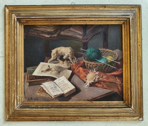 Antico quadro arcangeli luigi - arcangeli,