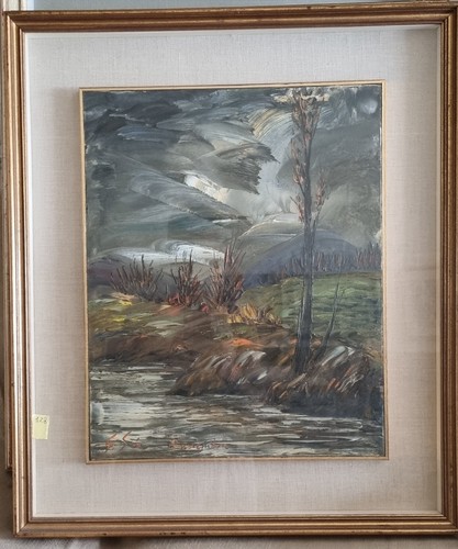 George secan dipinto olio - george,