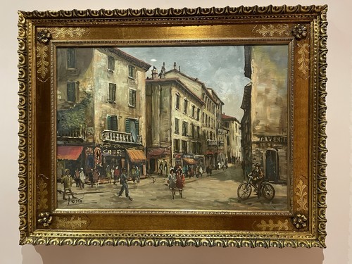 Quadro vintage scorcio di - vintage,