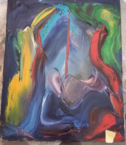 George secan dipinto olio - dipinto,