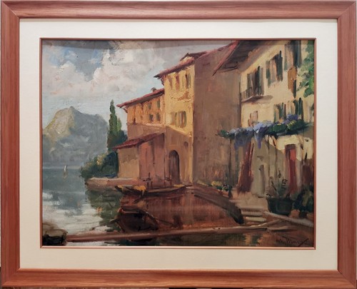 Quadro grande olio tela - quadro,