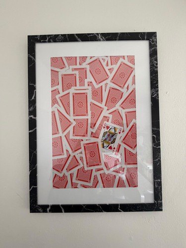 Quadro regina cuori 75x55 - quadro, di