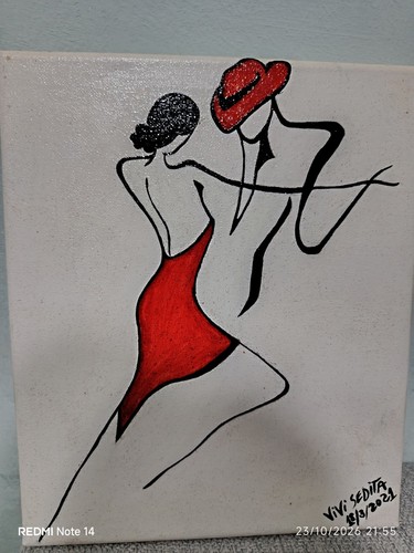 Quadro tela coppia - quadro,