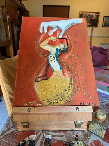 Quadro tempo rubato - tempo, |