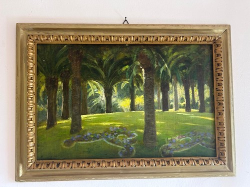 Quadro olio tela sanremo - olio,