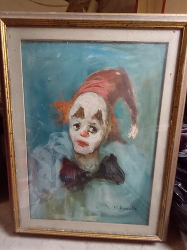 Quadro dipinto olio tela - olio, su