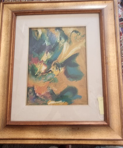 George secan dipinto olio - secan, su